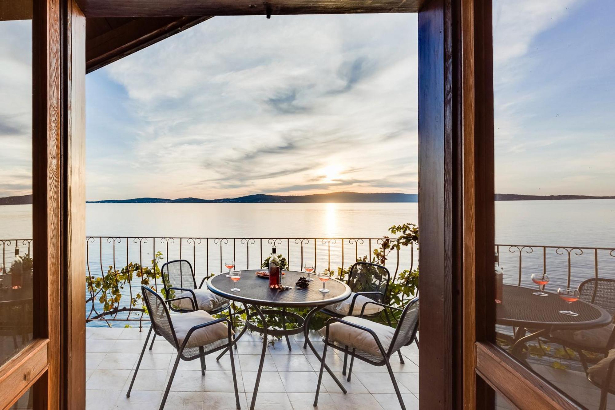 Sunset Family House In Bibinje On The Beach Buitenkant foto