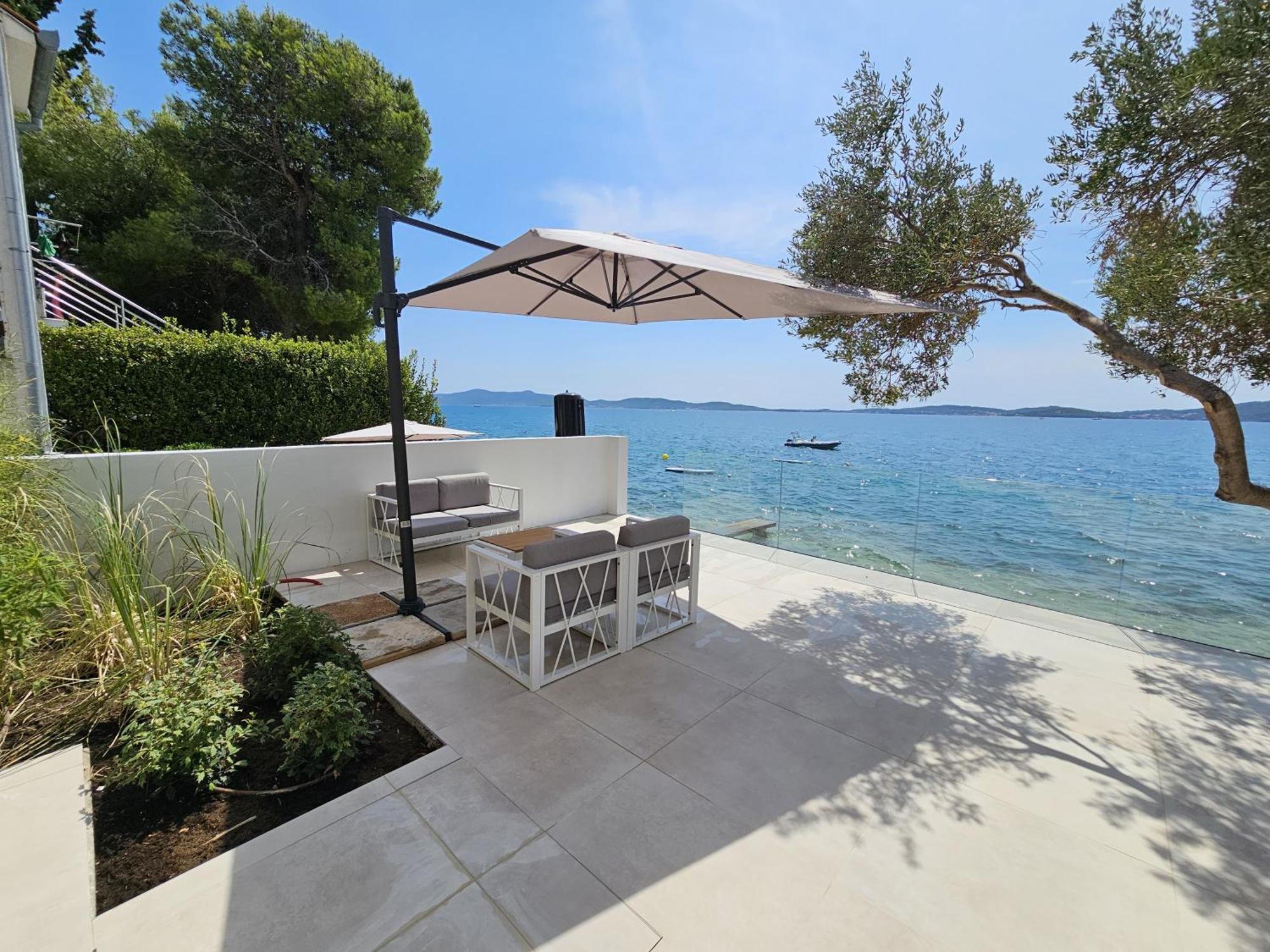 Sunset Family House In Bibinje On The Beach Buitenkant foto