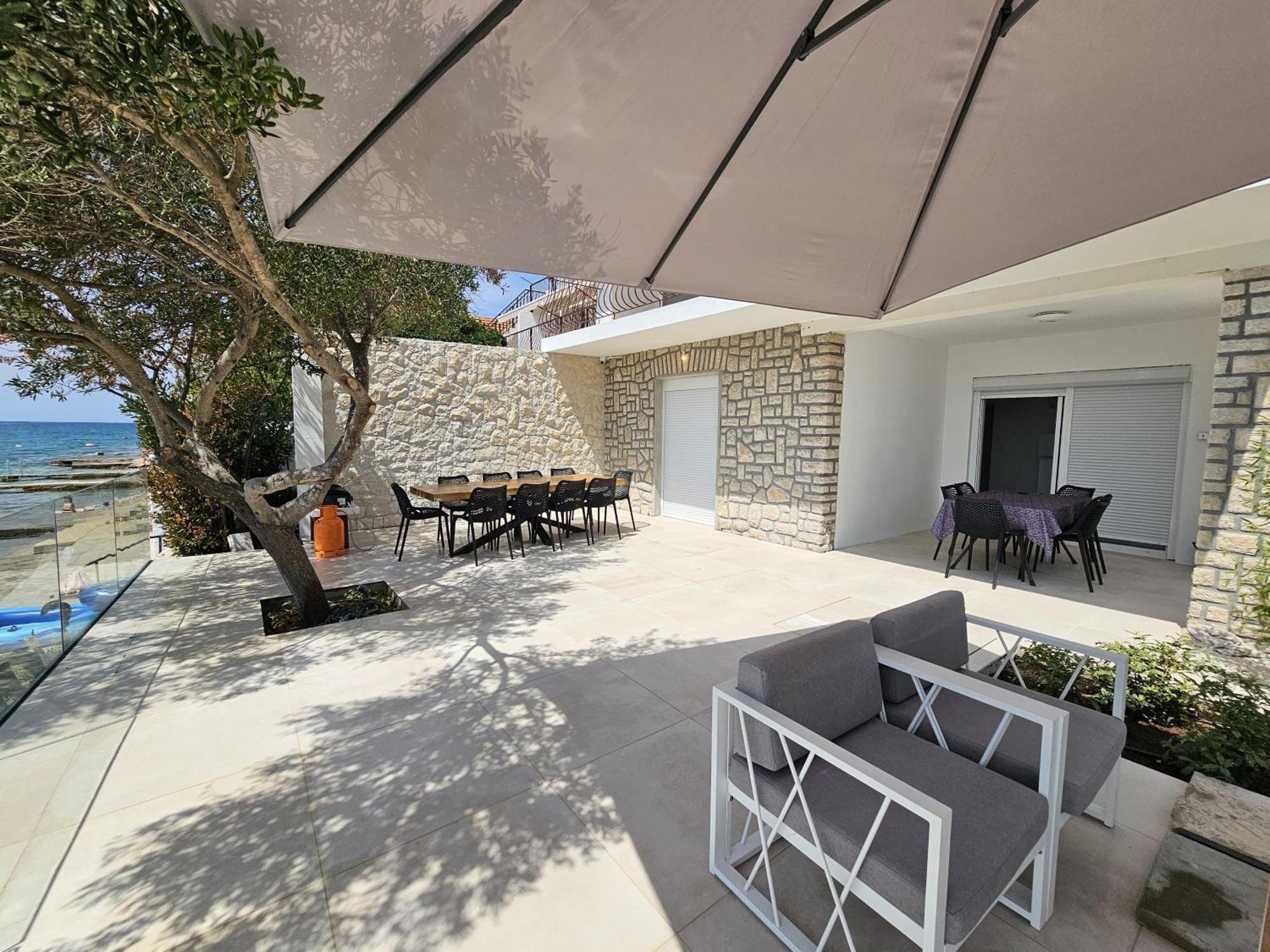 Sunset Family House In Bibinje On The Beach Buitenkant foto